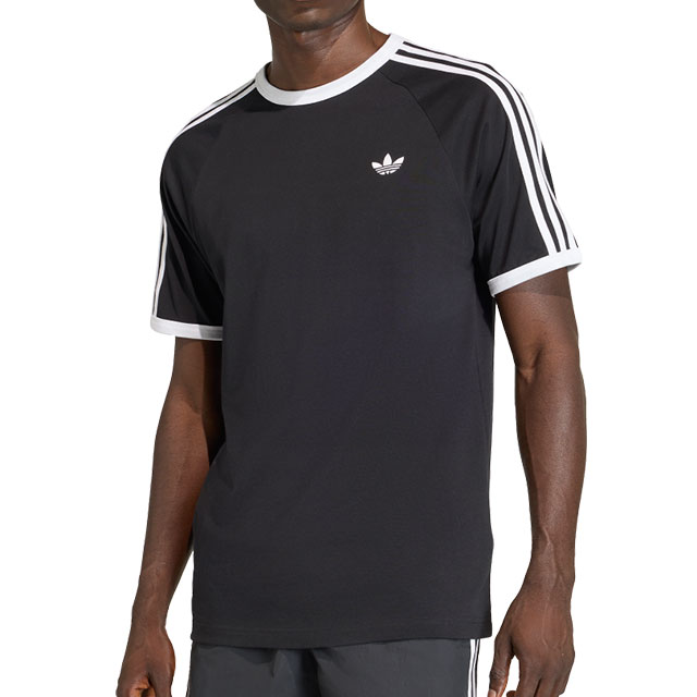 �A�f�B�_�X �I���W�i���X adidas Originals �X���[�X�g���C�v�X �e�B�[ DB785 KE3538 SS26 3-STRIPES TEE �����Y�E���f�B�[�X �� �u���b�N  ���K�戵�X