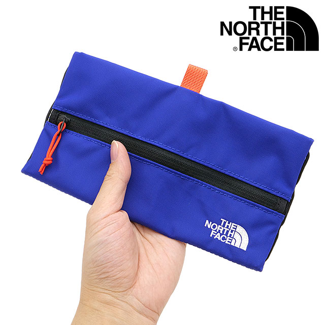 97.フラットポーチ　ブルー　　B THE NORTH FACE（ザ ノースフェイス） ビルビーフラットポーチL