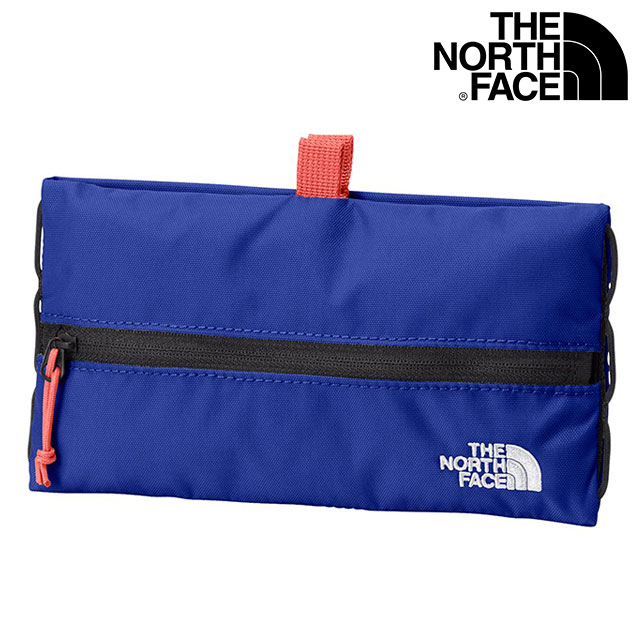 97.フラットポーチ　ブルー　　B THE NORTH FACE（ザ ノースフェイス） ビルビーフラットポーチL