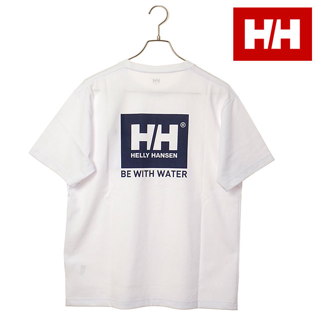 ヘリーハンセン HELLY HANSEN Tシャツ ショートスリーブビーウォーターロゴティー HOE62623-CW SS26 S S Be With Water Logo Tee クリアホワイト  正規取扱店 | HELLY HANSEN