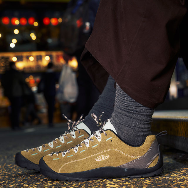 KEEN（キーン） スニーカー メンズ ジャスパー 1031708 SS26 カーキ