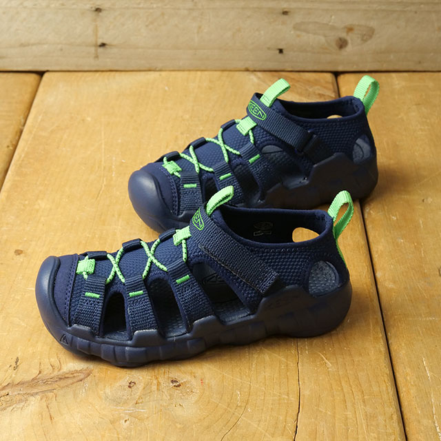 �L�[�� KEEN �T���_�� �L�b�Y �n�C�p�[�|�[�g �G�C�`�c�[ 1031923 SS26 Children HYPERPORT H2 �l�C�r�[ NAVAL-ACADEMY VIBRANT-GREEN ���K�戵�X