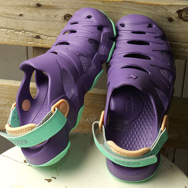 �L�[�� KEEN EVA�T���_�� �L�b�Y �n�C�p�[�G�t�G���e�B�[ 1031991 SS26 Children HYPERFLT �`���h���� �q�� PURPLE-HAZE PEACH-FUZZ ���K�戵�X