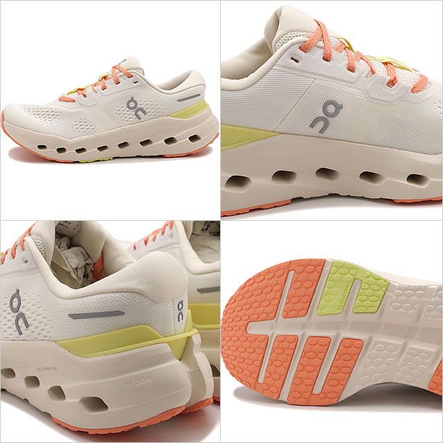 オン On スニーカー ウィメンズ クラウドランナー 3 3WG10053387 SS26 Cloudrunner 3 レディース 軽量 オフィス ジム アーバン ホワイト Ivory Dew 正規取扱店の画像