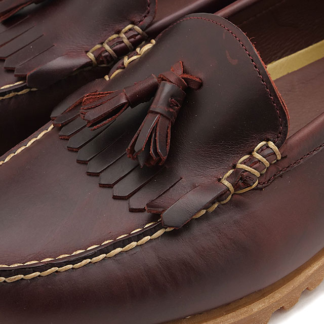 ティンバーランド Timberland メンズ ローファーシューズ A2MSC-EIW SS26 LOAFER SHOE ラッセルローファー デッキシューズ BURGUNDY-FULL-GRAIN 正規取扱店の画像