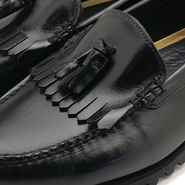 ティンバーランド Timberland メンズ ローファーシューズ A2MSC-W02 SS26 LOAFER SHOE ラッセルローファー デッキシューズ BLACK-FULL-GRAIN 正規取扱店の画像