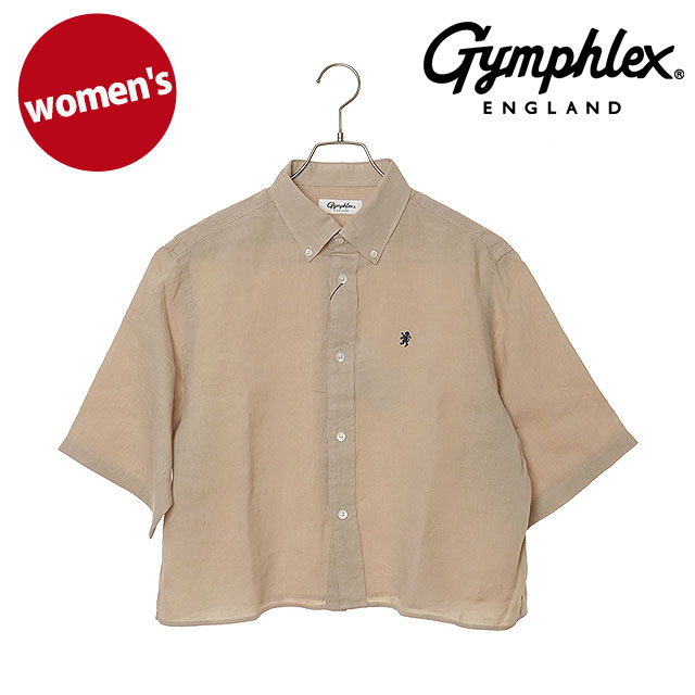 GYMPHLEX（ジムフレックス） レディース ショート ボタンダウンショツ