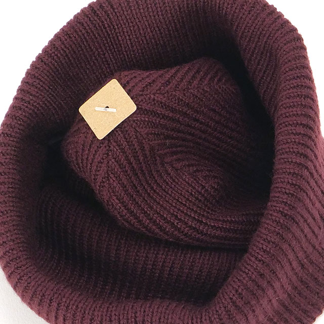 オン On メリノ ビーニー 2UF30104380 Merino Beanie メンズ レディース ユニセックス ニット帽 帽子 メリノウール 防寒 ブラウン系 Maroon 正規取扱店 | On | 03