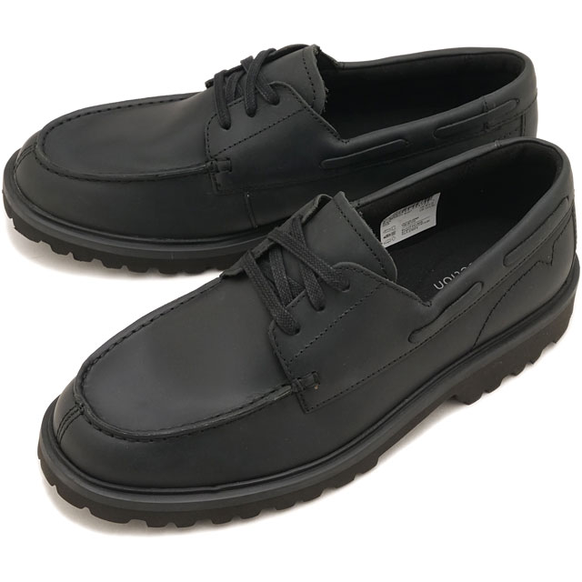 Clarks Originals BoTT ブラックデッキシューズ Clarks（クラークス） メンズ バーウィック ボート 26320303 Berwick