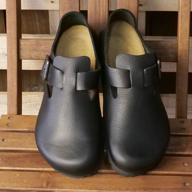 極美品✨BIRKEESTOCK ビルケンシュトック　ロンドン　レザーシューズ　黒 BIRKENSTOCK（ビルケンシュトック） メンズ ロンドン ワイヤーバックル
