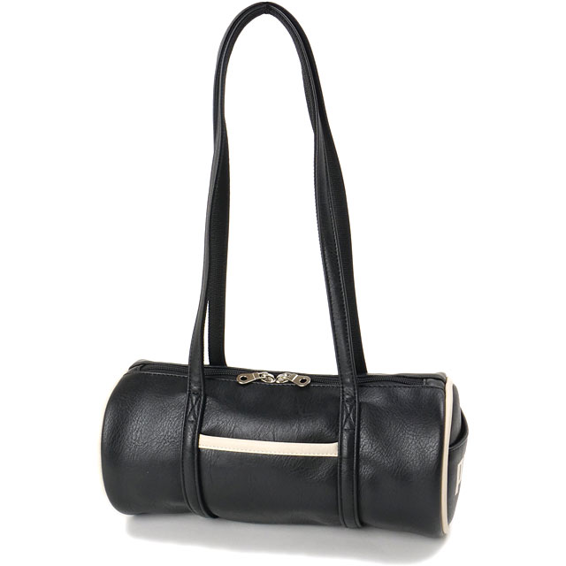 プーマ PUMA ドラムバッグ J20511 DRUM BAG レディース ユニセックス VINTAGEシリーズ ミニバッグ ハンドバッグ ボストン風 旅行 秋冬 黒 ブラック 正規取扱店