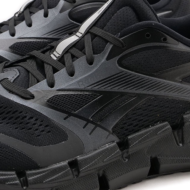 リーボック Reebok スニーカー フロートジグ 2 100239442 FW25 FLOATZIG 2 メンズ 靴 ローカットシューズ 厚底 ブラック 正規取扱店 | Reebok | 03