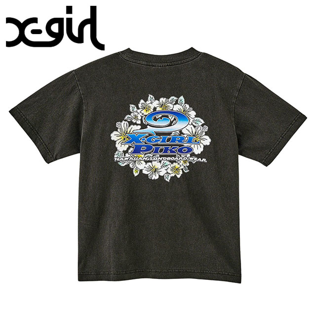 X-girl エックスガール ピコ コラボ ショートスリーブTシャツ