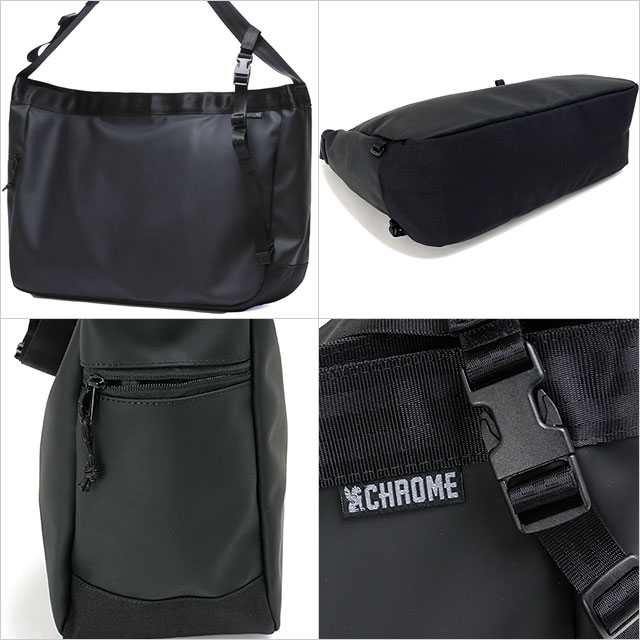 CHROME（クローム） ニュースペーパー メッセンジャーバッグ JP197MTBK