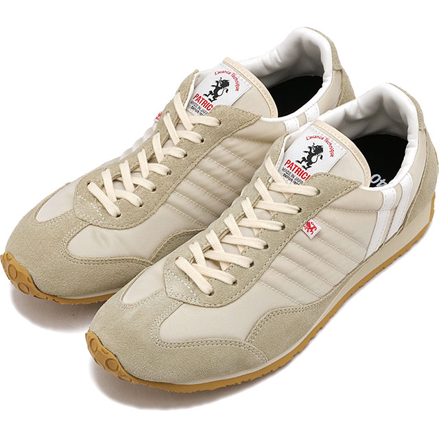 新品❤️CPG PATRICK ベージュ スニーカー パトリック PATRICK レディース スニーカー 日本製 MARATHON (ベージュ