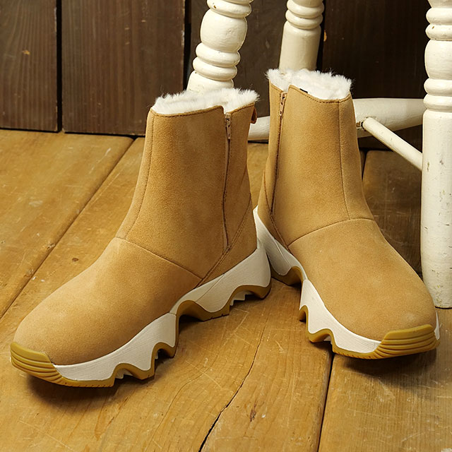 �\���� SOREL �L�l�e�B�b�N�C���p�N�g �V���[�g�u�[�c�E�H�[�^�[�v���[�t NL5196-253 FW25 W KINETIC IMPACT SHORT BOOT WP Tawny-Buff Gum-17 ���K�戵�X