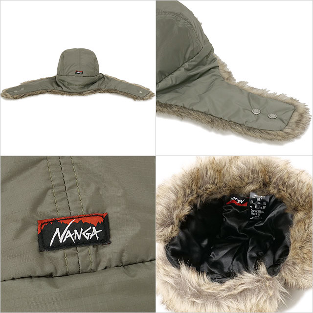NANGA（ナンガ） オーロラテックス ファーフライトキャップ N2532