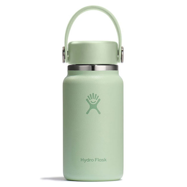 【新品未使用】 familiar ハイドロフラスク グリーン HYDRO FLASK（ハイドロフラスク） ハイドレーション 200ml マイクロ