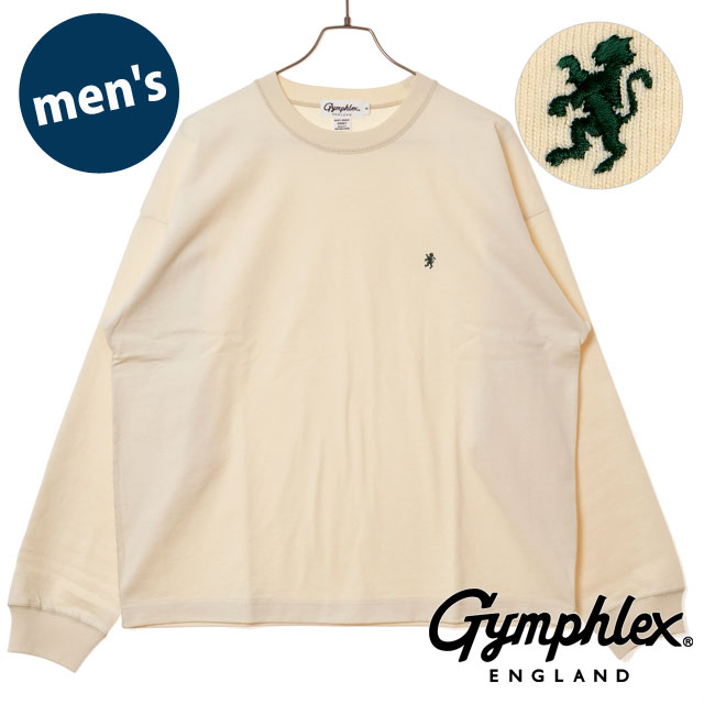 GYMPHLEX（ジムフレックス） クルーネック ロングスリーブTシャツ #GY