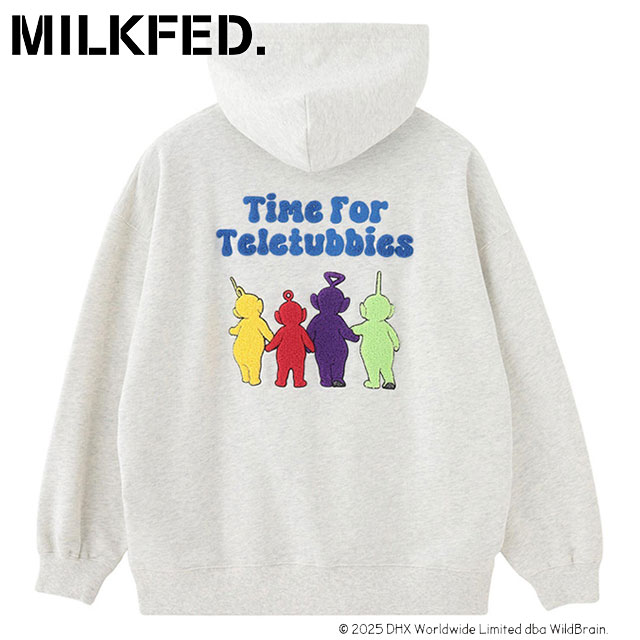 MILKFED. コラボ ミルクフェド テレタビーズ ジップアップ