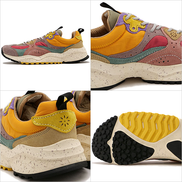 フラワーマウンテン Flower MOUNTAIN スニーカー ウェーブス [FM126006 FW25] WAVES メンズ 靴 シューズ フェス アウトドア Orange-fuchsia 正規取扱店 FlowerMOUNTAIN（フラワーマウンテン） スニーカー ウェーブス