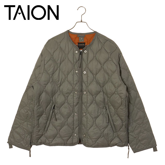 TAION（タイオン） ミリタリー M65ライナーダブルジップショートダウン