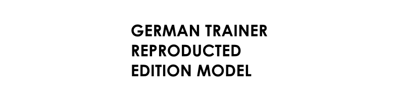 ジャーマントレーナー/GERMAN TRAINER