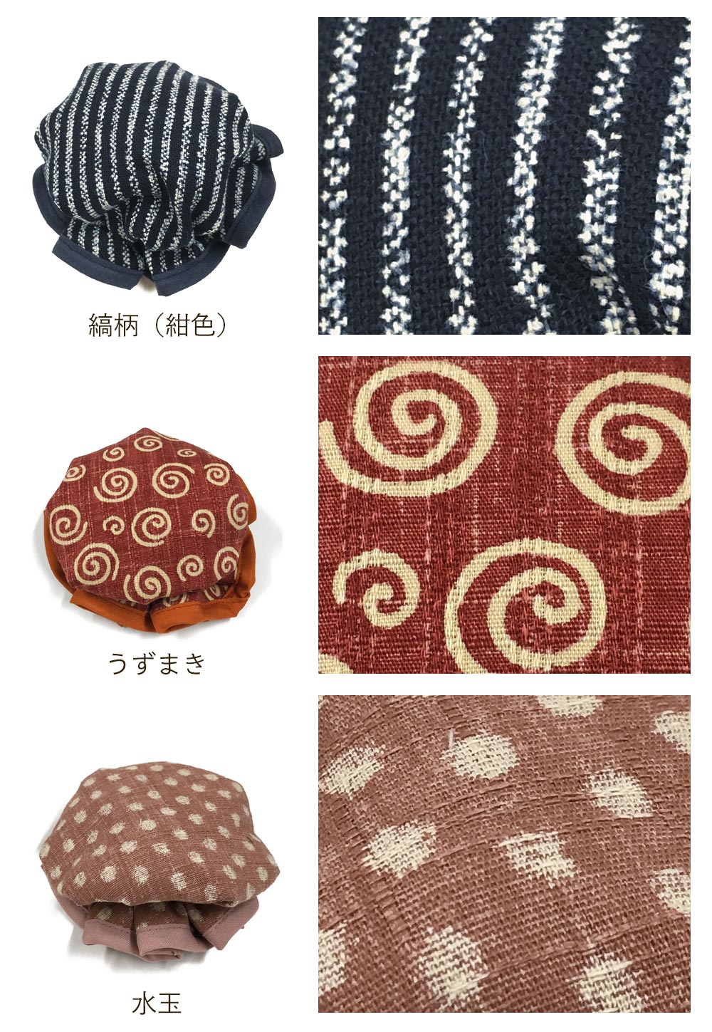 ドアノブカバー 和柄 丸ノブ用 部屋 トイレ ...の詳細画像4