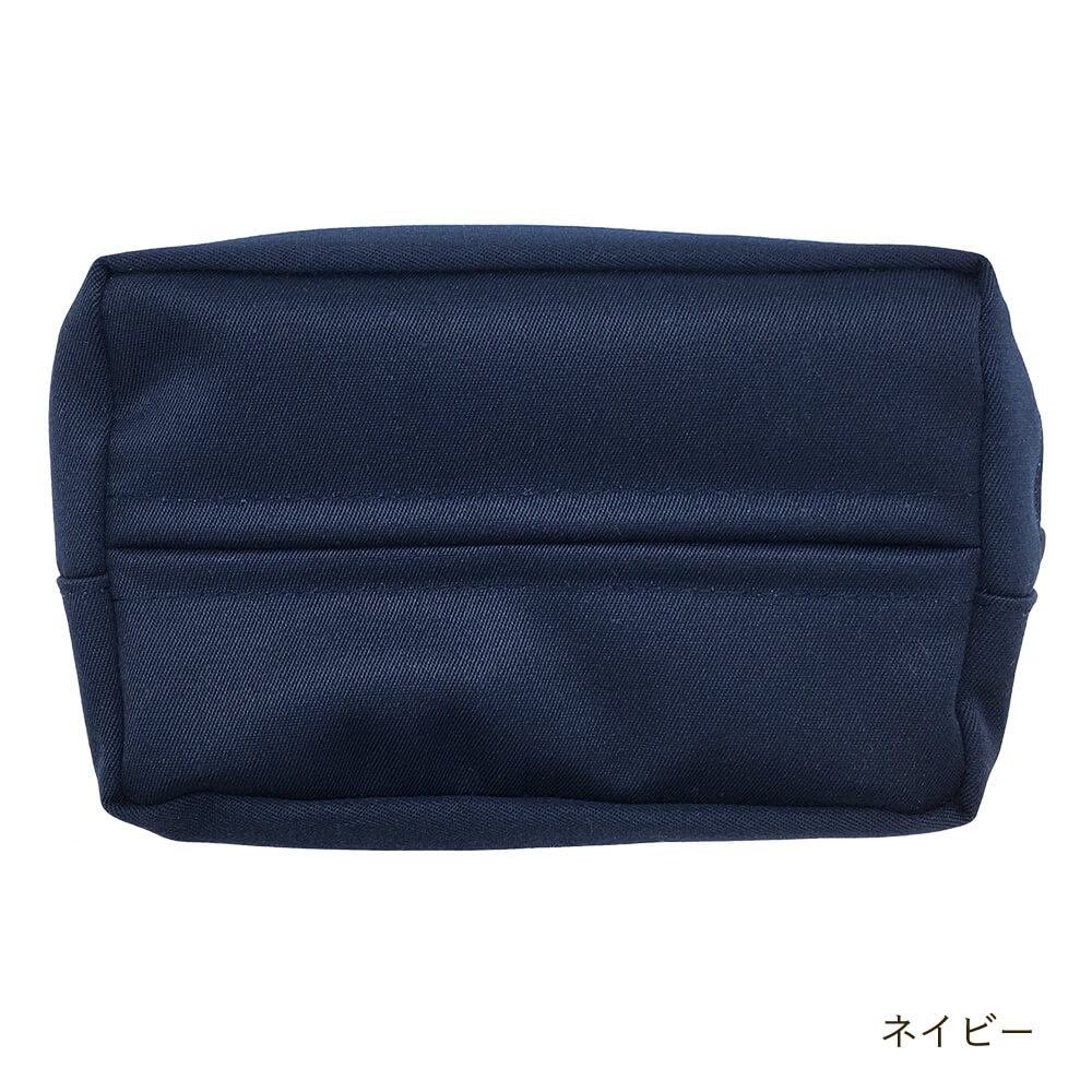 ファスナーポーチ エプロン用ポケット ベルト通し 小物収納 ティッシュ