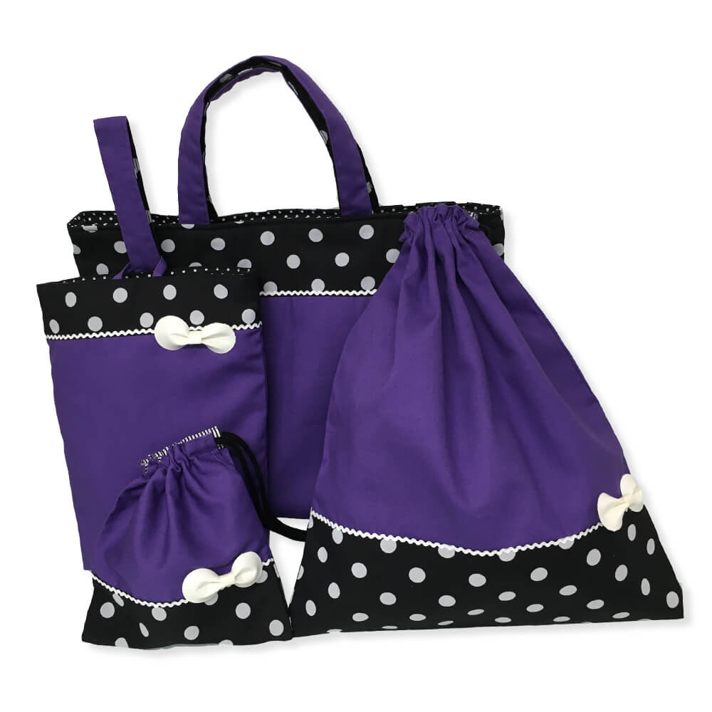 入園入学4点セット 袋物セット 女の子 レッスンバッグ 上履き入れ