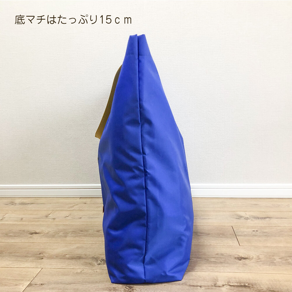 お昼寝布団バッグ 保育園 幼稚園 お昼寝用 大きめ トート ナイロン 撥水 大容量  収納用巾着袋付