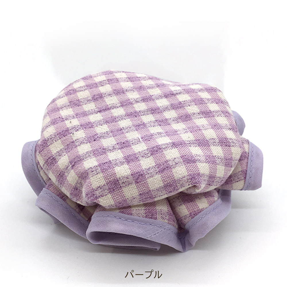 ドアノブカバー チェック柄 丸ノブ用 滑り止め付き 部屋 トイレ おしゃれ ギンガムチェック 日本製  メール便可 |  | 02