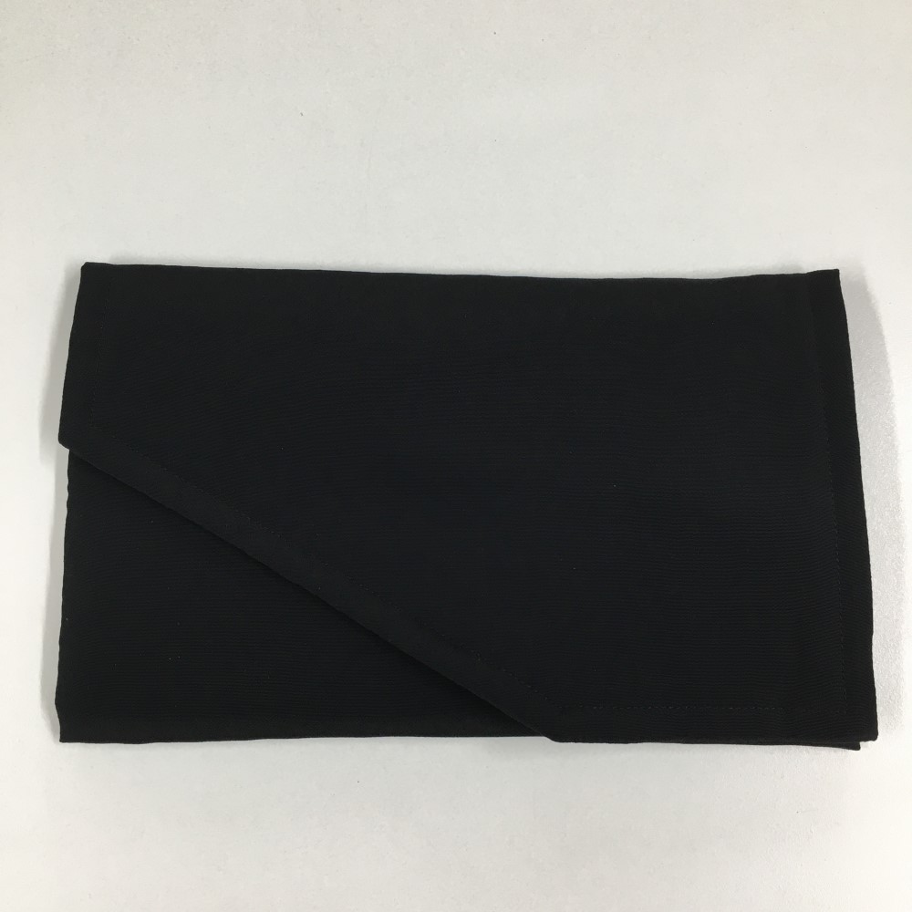 シンプル ふくさポーチ ブラック フォーマル のし袋ポーチ 袱紗入れ ハンドメイド 葬儀 法要 告別式 弔事 冠婚葬祭 日本製 【メール便可】