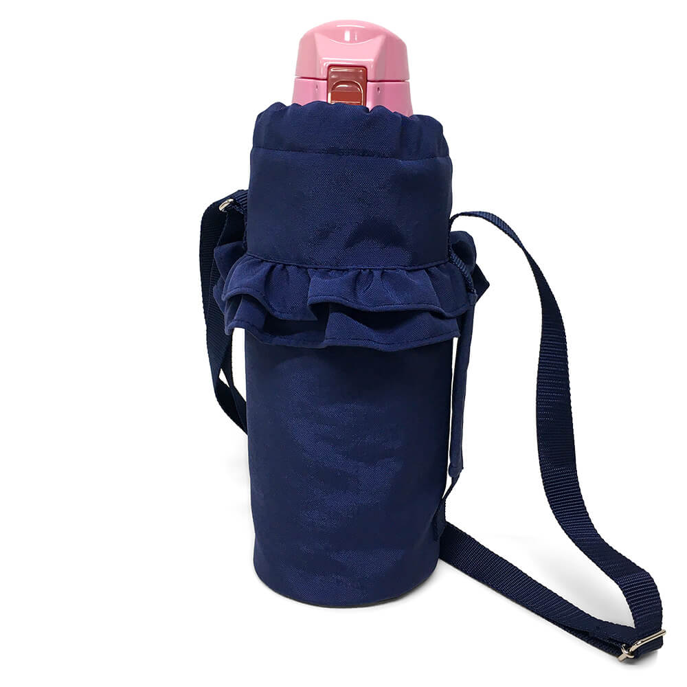水筒カバー Lサイズ 子供用 キッズ 1Lまで ナイロン 撥水 ショルダー