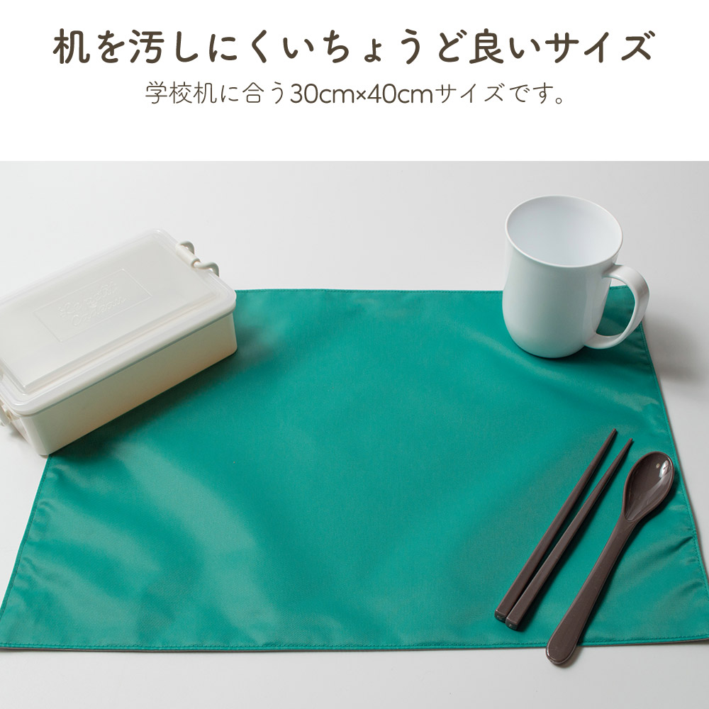 ランチョンマット 撥水 ナイロン 【メール便送料無料】テフツイル リバーシブル 日本製 40cm×30cm 入園準備 入学準備 幼稚園 保育園 小学校｜mishinkobo｜09