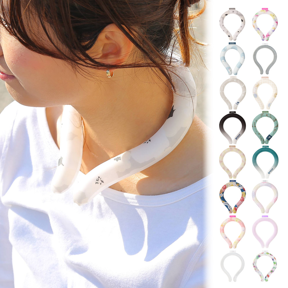 クールリング ネッククーラー OCRU 【正規品】 冷感 大人 子供 キッズ 女性 ネックリング アイスネック 涼感リング ネックアイス 28℃