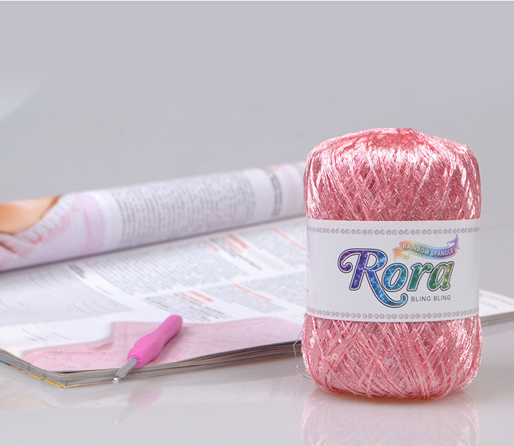 手編み糸 ) ローラ スパンコールヤーン Rora Spangle yarn │ 55g