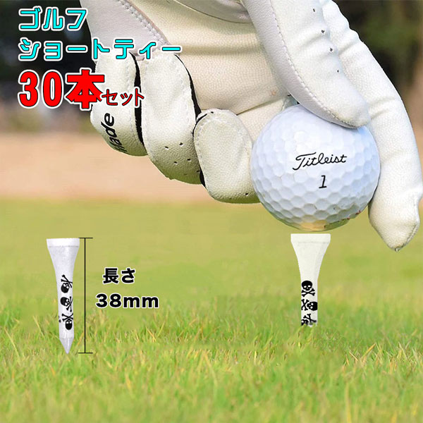 20本セット ロングティー ゴルフ 83mm 目盛付き ティー ゴルフティー