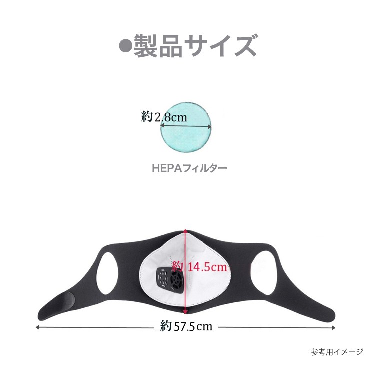 マスク マスク扇風機 口臭ゼロ 2 段風速 電気呼吸バルブ USB 空気冷却