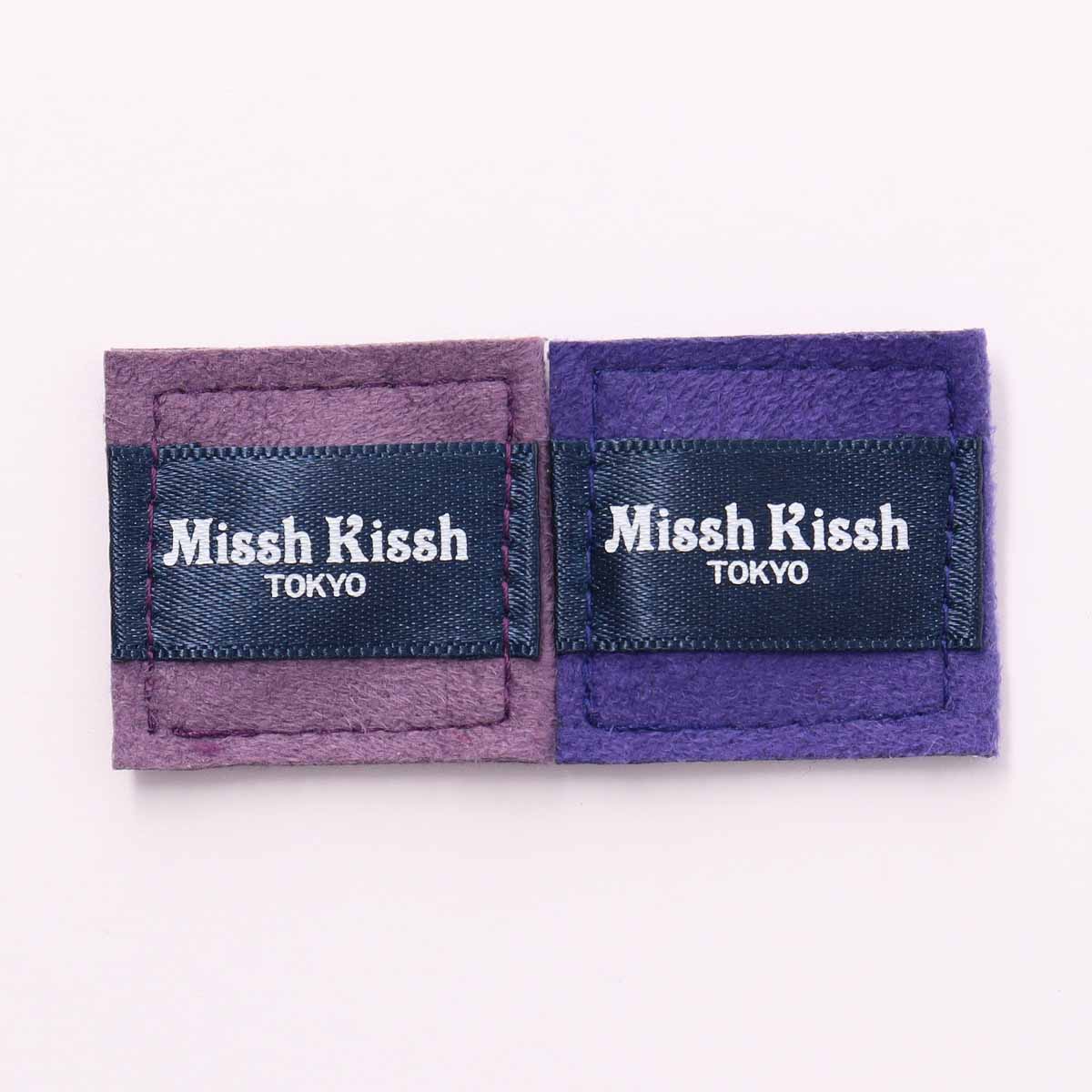 MisshKissh コサージュ ブローチ マグネット アタッチメント 穴