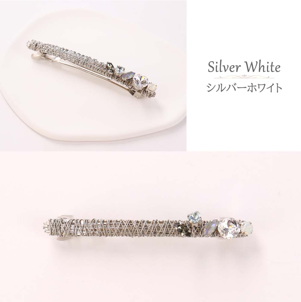 MisshKissh（ミッシュキッシュ） ワイヤーバレッタ(スリムタイプ