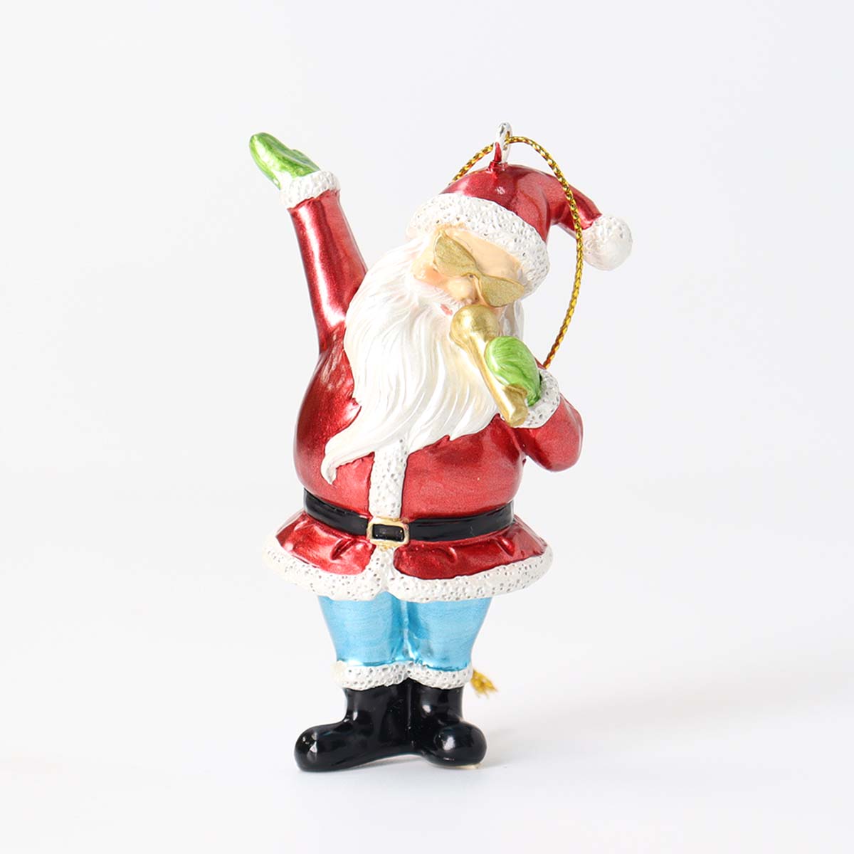 オーナメント サンタ ボーカル ギター バンド シンガー レジン ポップ