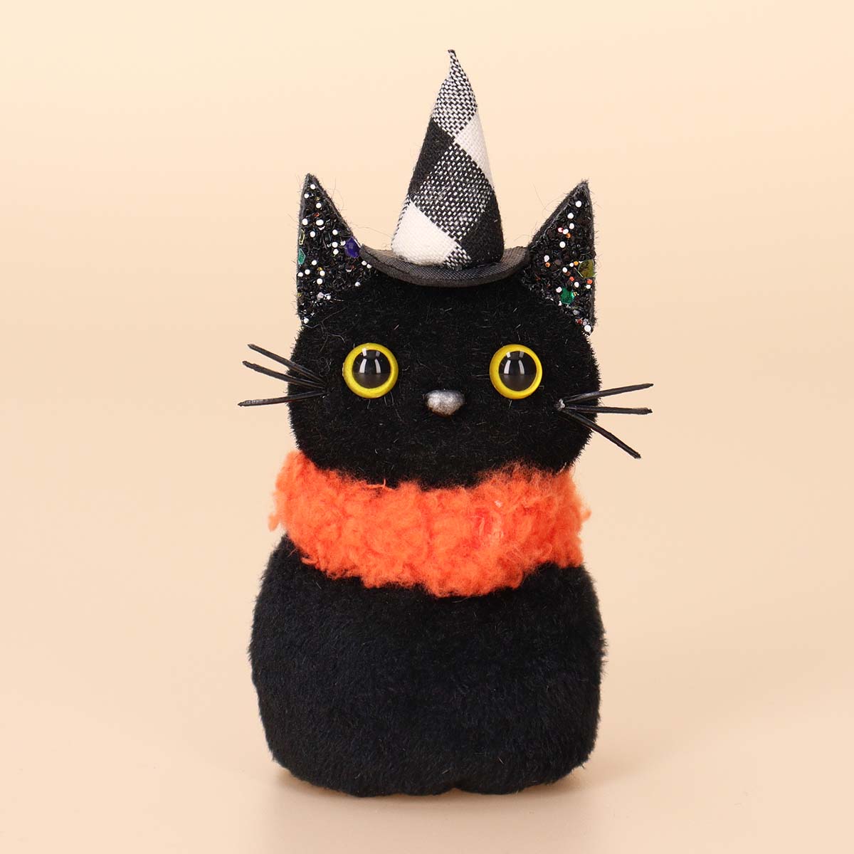 ハロウィン インテリア 置物 雑貨 ネコかぼちゃ パンプキン ブラック 