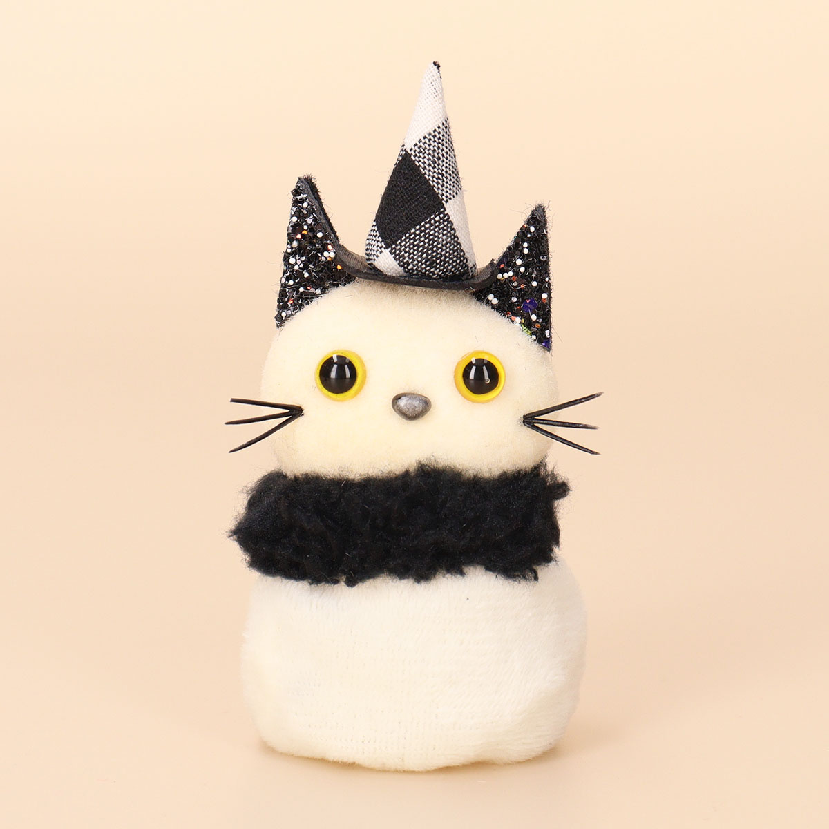 ハロウィン インテリア 置物 雑貨 ネコかぼちゃ パンプキン ブラック