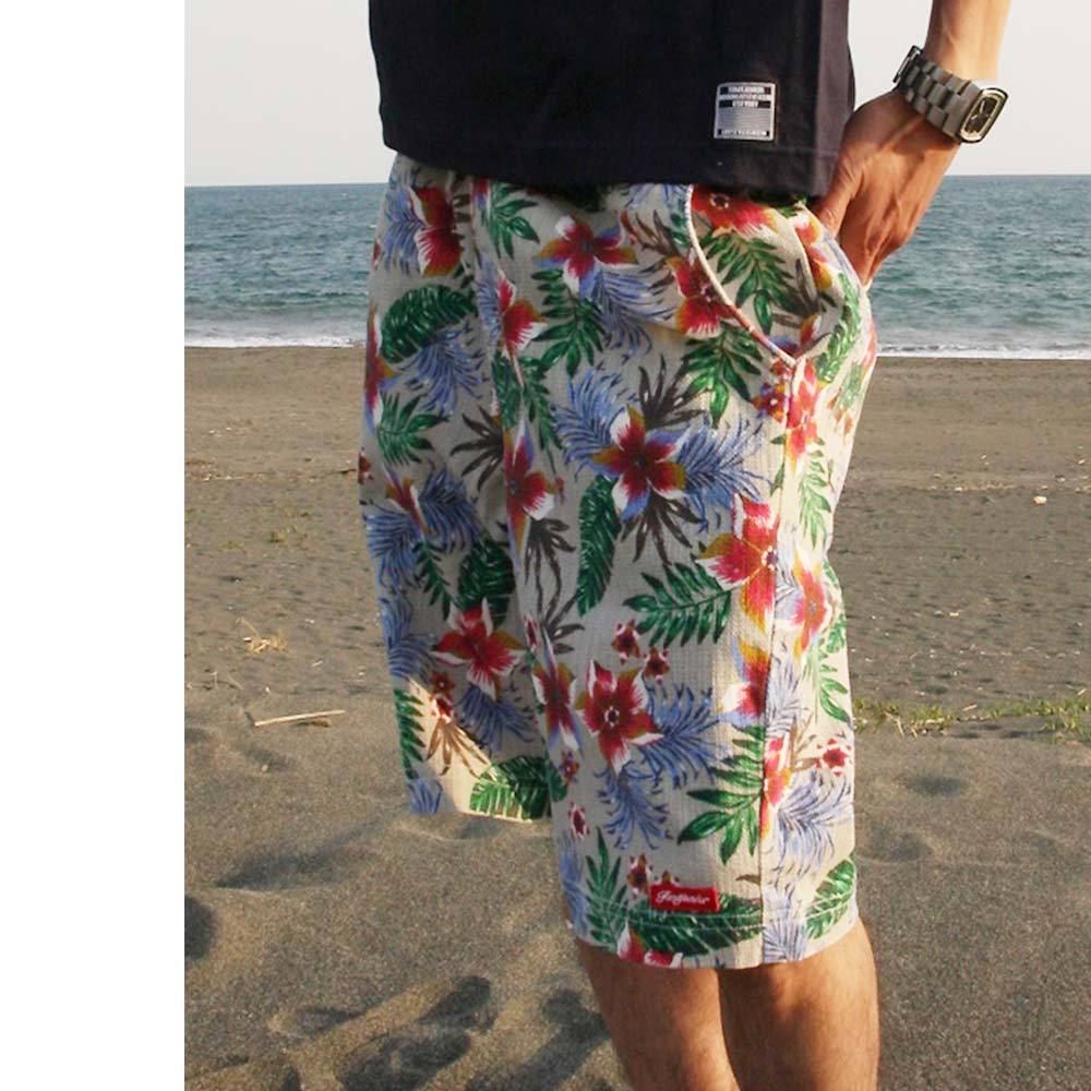 ハーフ・ショートパンツ [KYSO] Flower Bermuda Denim ハーフ・ショートパンツ [KYSO] Flower Bermuda Denim