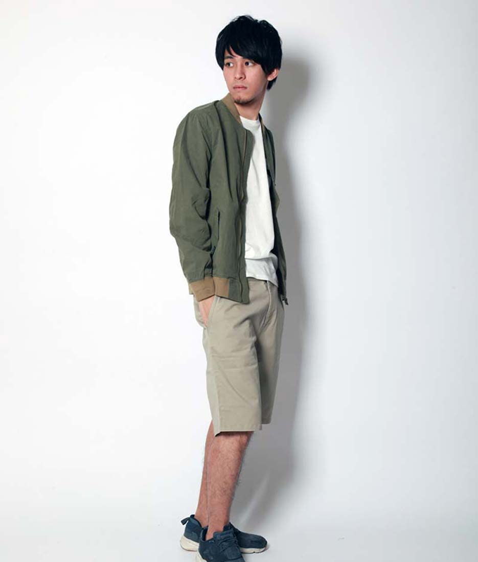 MA-1 ジャケット 薄手 ブルゾン メンズ ミリタリー フライトジャケット