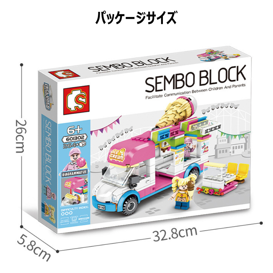 ブロック おもちゃ アイスクリームワゴン 車 フードトラック 子供ギフト最適 レゴ互換品 LEGO互換ブロック : se601302 :  Mr.Smart生活館 - 通販 - Yahoo!ショッピング