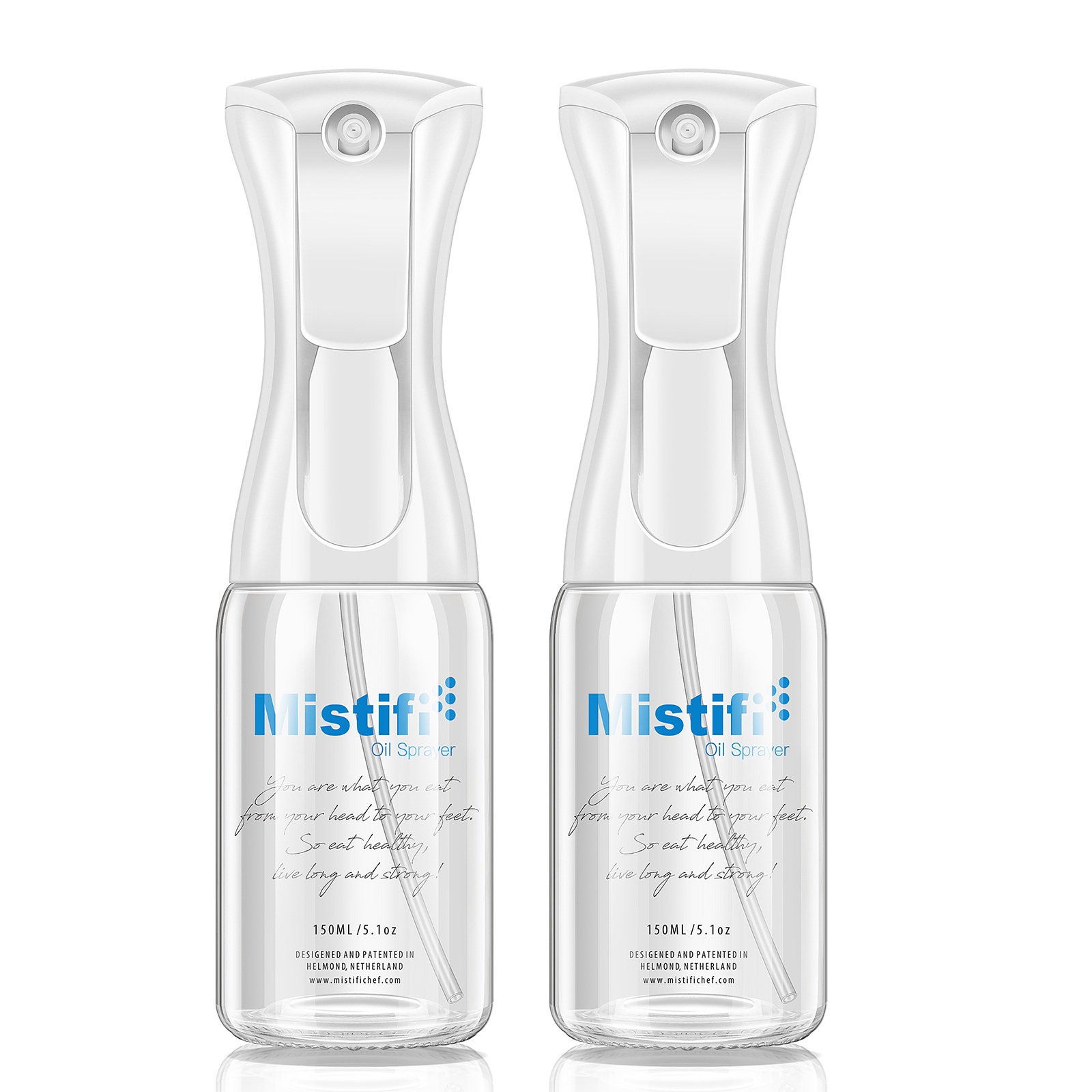 2本　ミスティフィ 新型オイルスプレー ガラス瓶 調理用 マイクロミストスプレー 料理用 高機能スプレー 業務用 ノンフライヤー オイルボトル オイルポット 代用 |  | 01