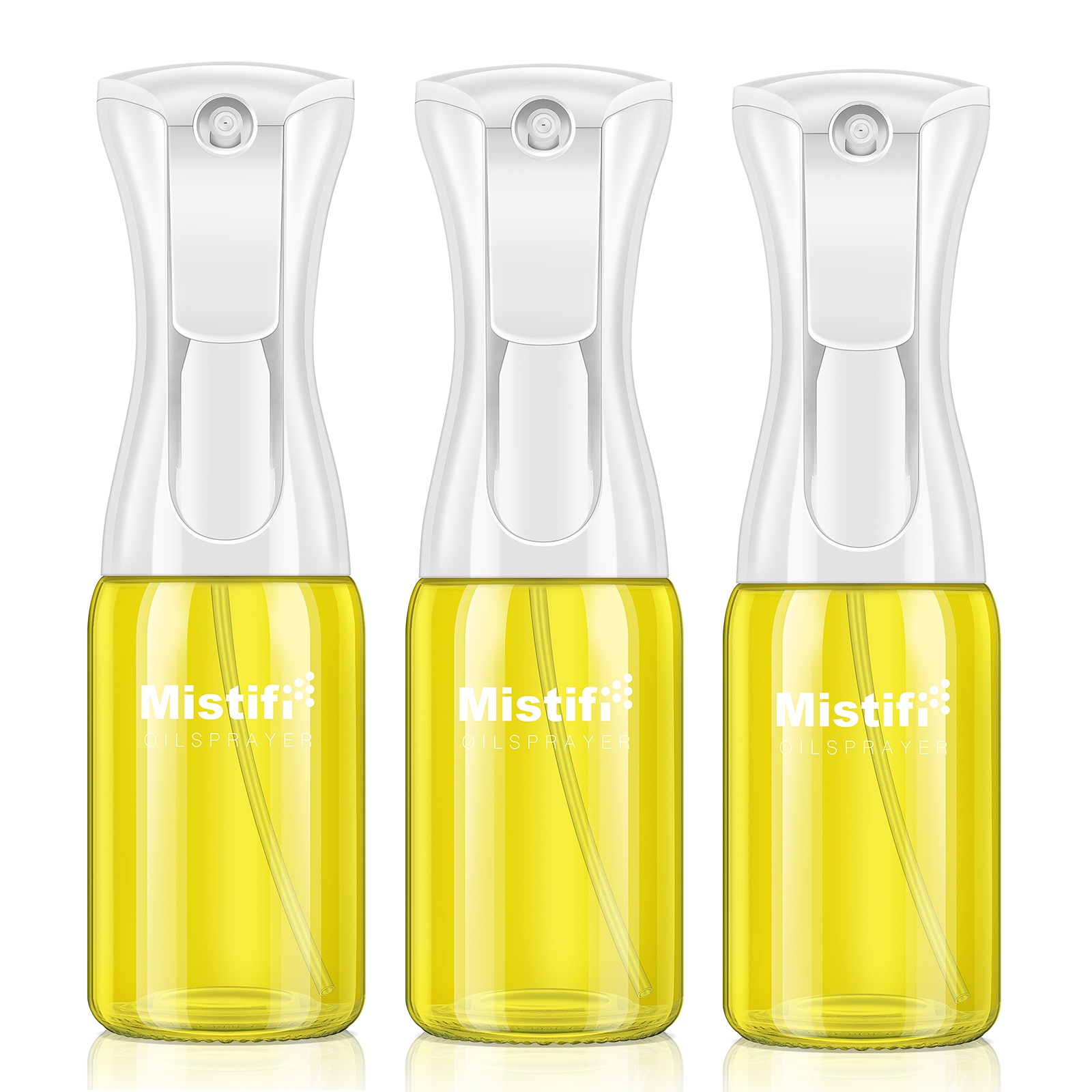 3本　ミスティフィ 新型オイルスプレー ガラス瓶 調理用 マイクロミストスプレー 料理用 高機能スプレー 業務用 ノンフライヤー オイルボトル オイルポット 代用 |  | 02
