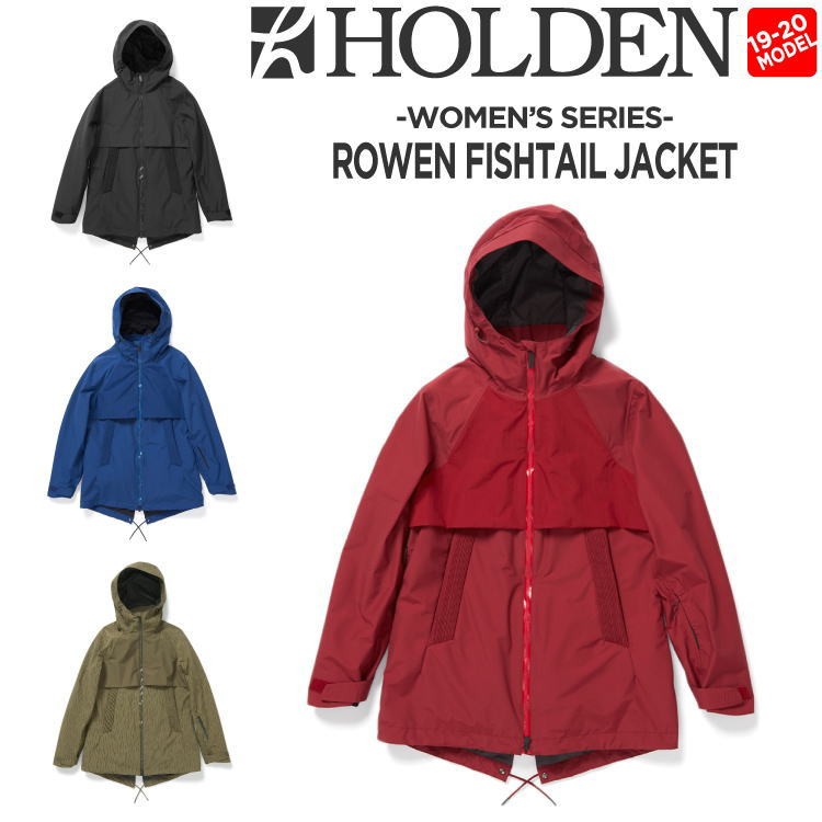 【20%OFF】19-20 HOLDEN （ホールデン） W's ROWEN FISHTAIL JACKET スノーボード ウェア ジャケット  【送料・代引き手数料無料】【日本正規品】